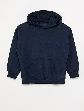 Pack de 2 sweats lisos com capuz