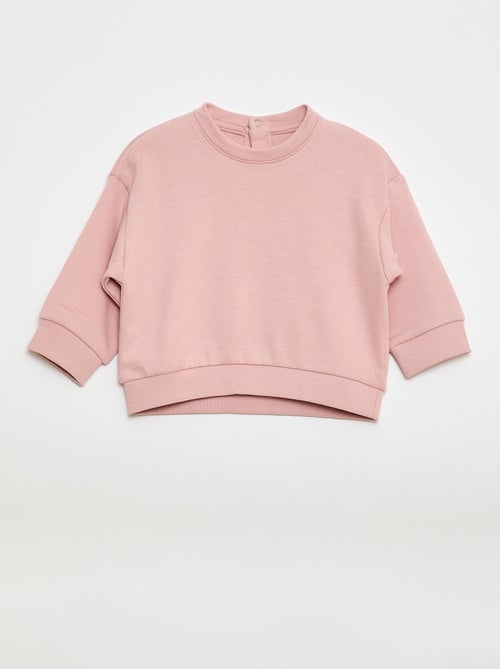 Pack de 2 sweatshirts em french terry - Kiabi