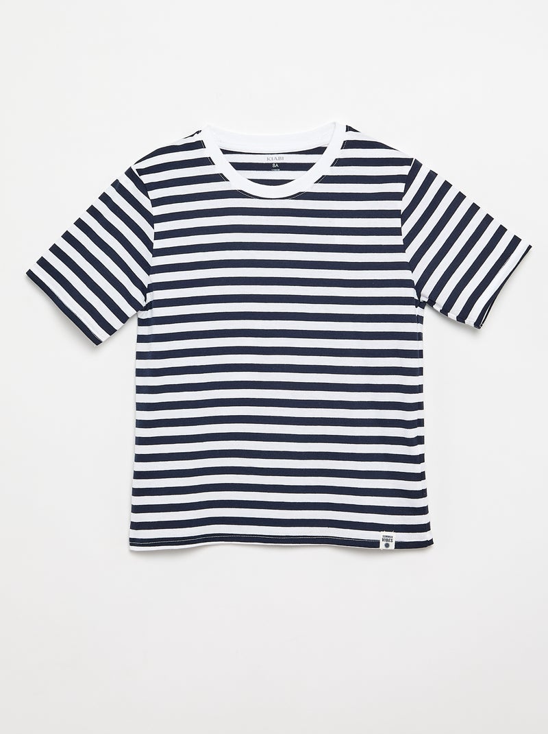 Pack de 2 t-shirts Azul - Kiabi