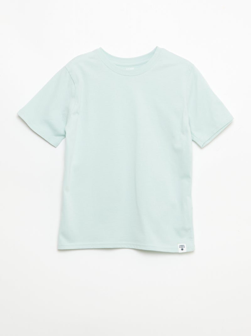 Pack de 2 t-shirts Azul - Kiabi