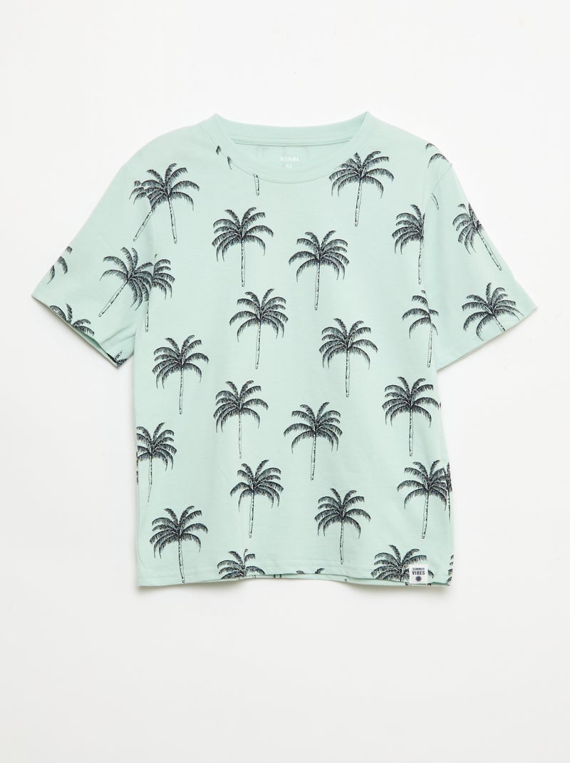 Pack de 2 t-shirts Azul - Kiabi