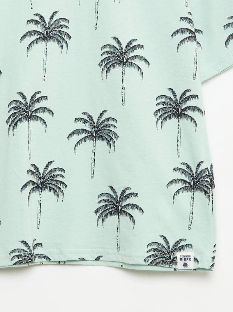 Pack de 2 t-shirts Azul - Kiabi