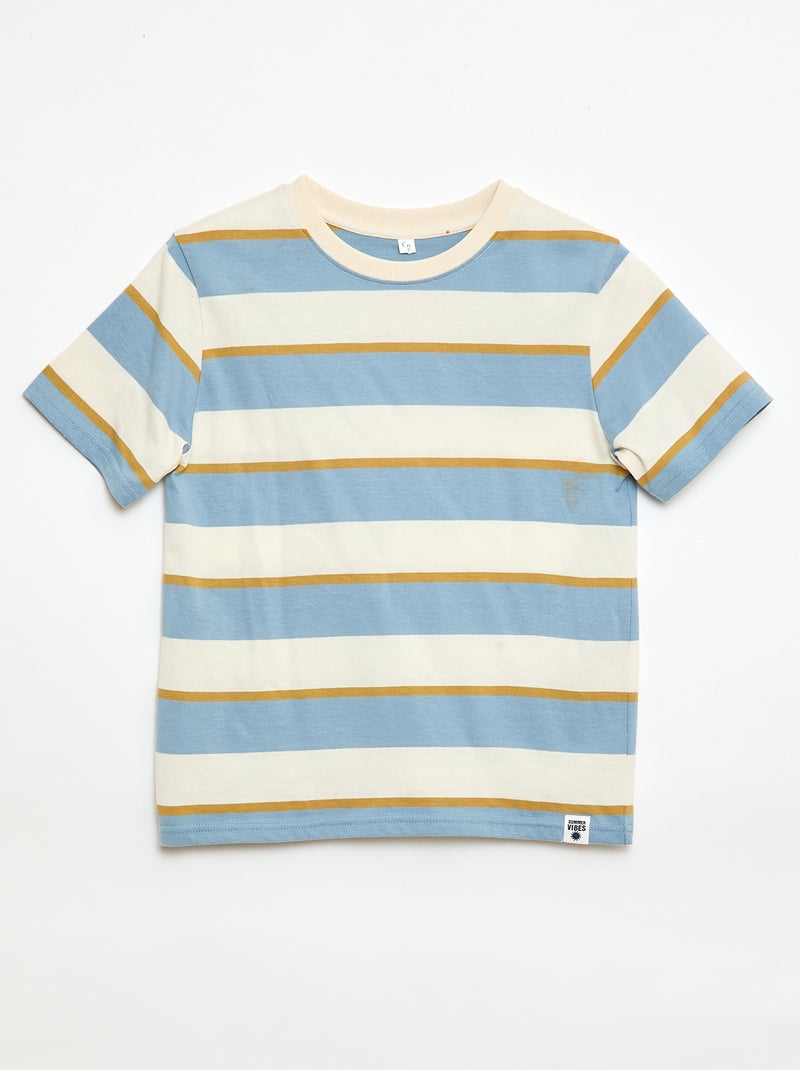 Pack de 2 t-shirts Bege - Kiabi