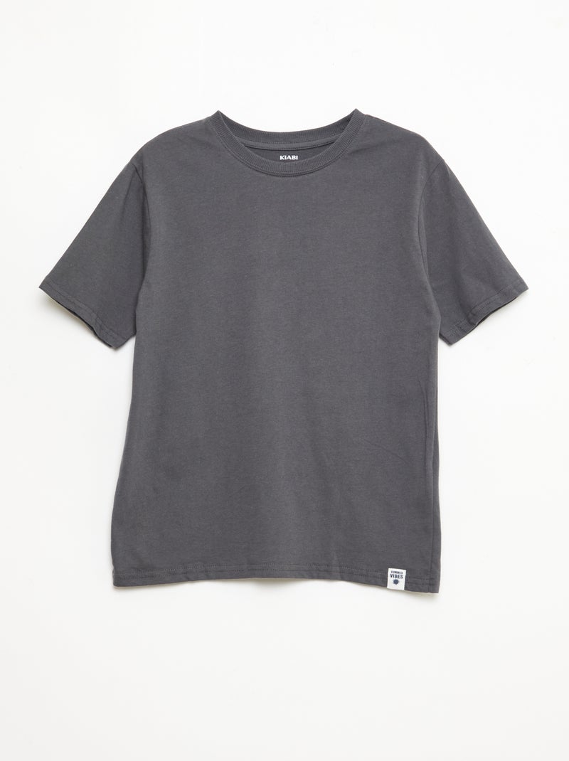 Pack de 2 t-shirts Bege - Kiabi