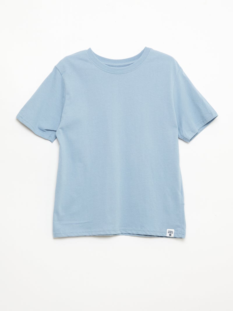 Pack de 2 t-shirts Bege - Kiabi