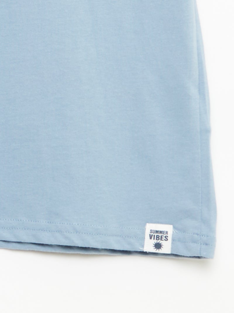 Pack de 2 t-shirts Bege - Kiabi