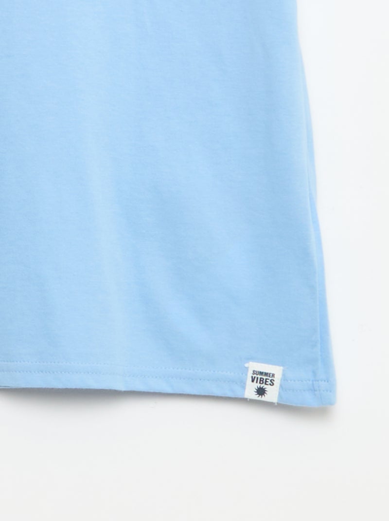 Pack de 2 t-shirts Bege - Kiabi