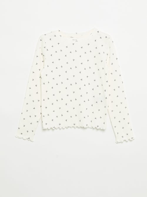 Pack de 2 T-shirts de manga comprida - Kiabi