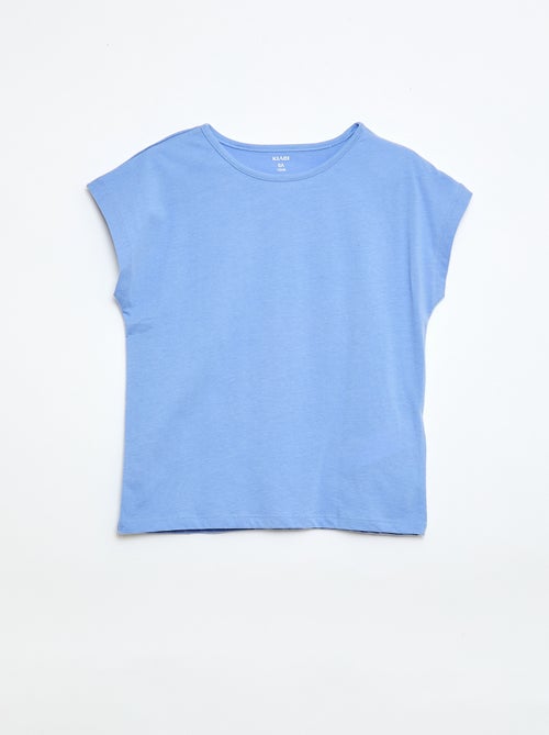 Pack de 2 t-shirts de manga curta - 2 peças - Kiabi