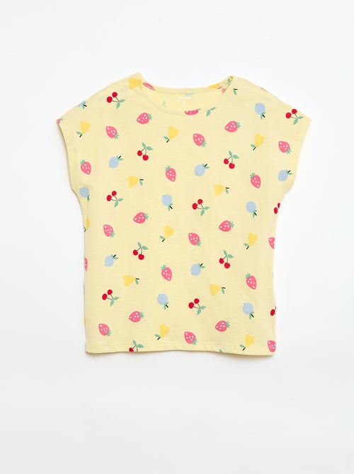 Pack de 2 t-shirts de manga curta - 2 peças - Kiabi