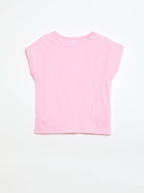 Pack de 2 t-shirts de manga curta - 2 peças - Kiabi