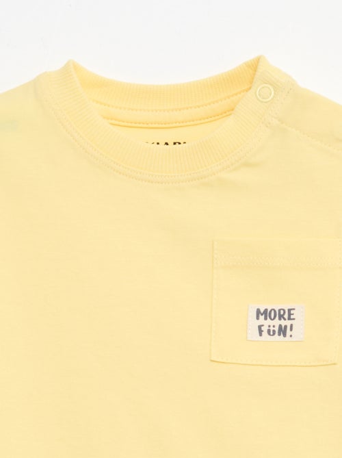 Pack de 2 T-shirts de manga curta - Kiabi