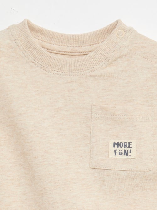 Pack de 2 T-shirts de manga curta - Kiabi