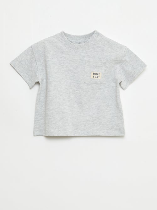 Pack de 2 T-shirts de manga curta - Kiabi