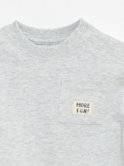 Pack de 2 T-shirts de manga curta - Kiabi