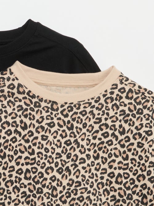 Pack de 2 t-shirts de manga curta - Kiabi