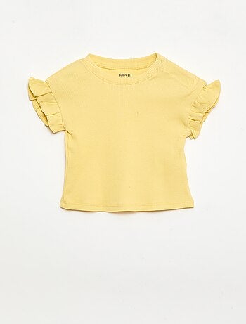 Pack de 2 t-shirts de manga curta em jersey de algodão