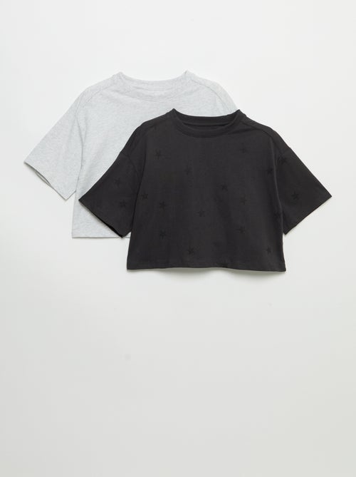 Pack de 2 t-shirts de manga curta - Kiabi