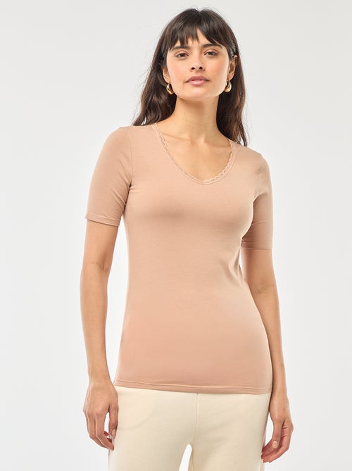 Pack de 2 T-shirts Interior - Kiabi