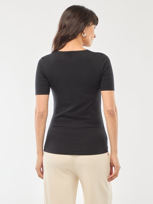 Pack de 2 t-shirts interiores - Kiabi