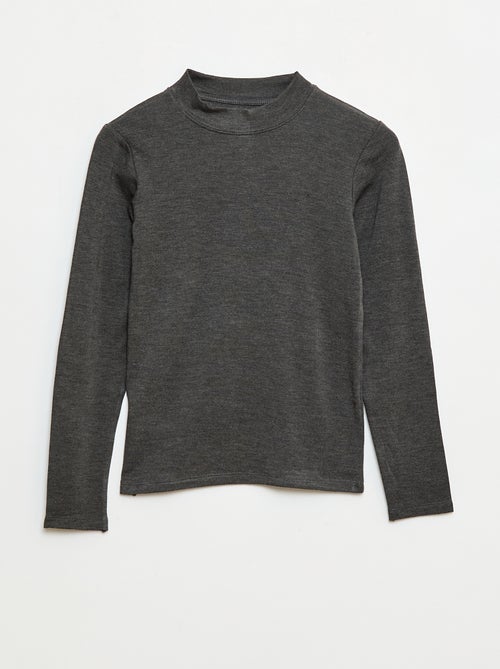 Pack de 2 t-shirts termorreguladores de gola alta - Kiabi