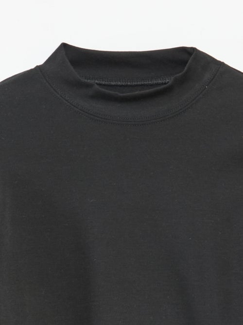 Pack de 2 t-shirts termorreguladores de gola alta - Kiabi