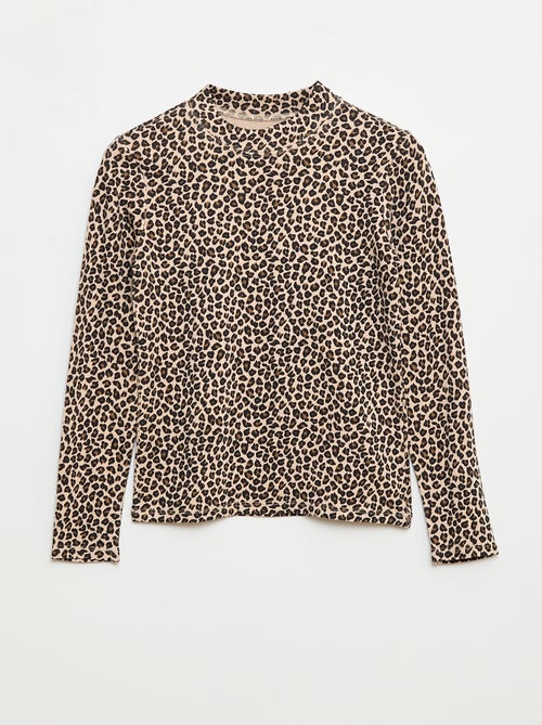 Pack de 2 t-shirts termorreguladores de gola alta - Kiabi