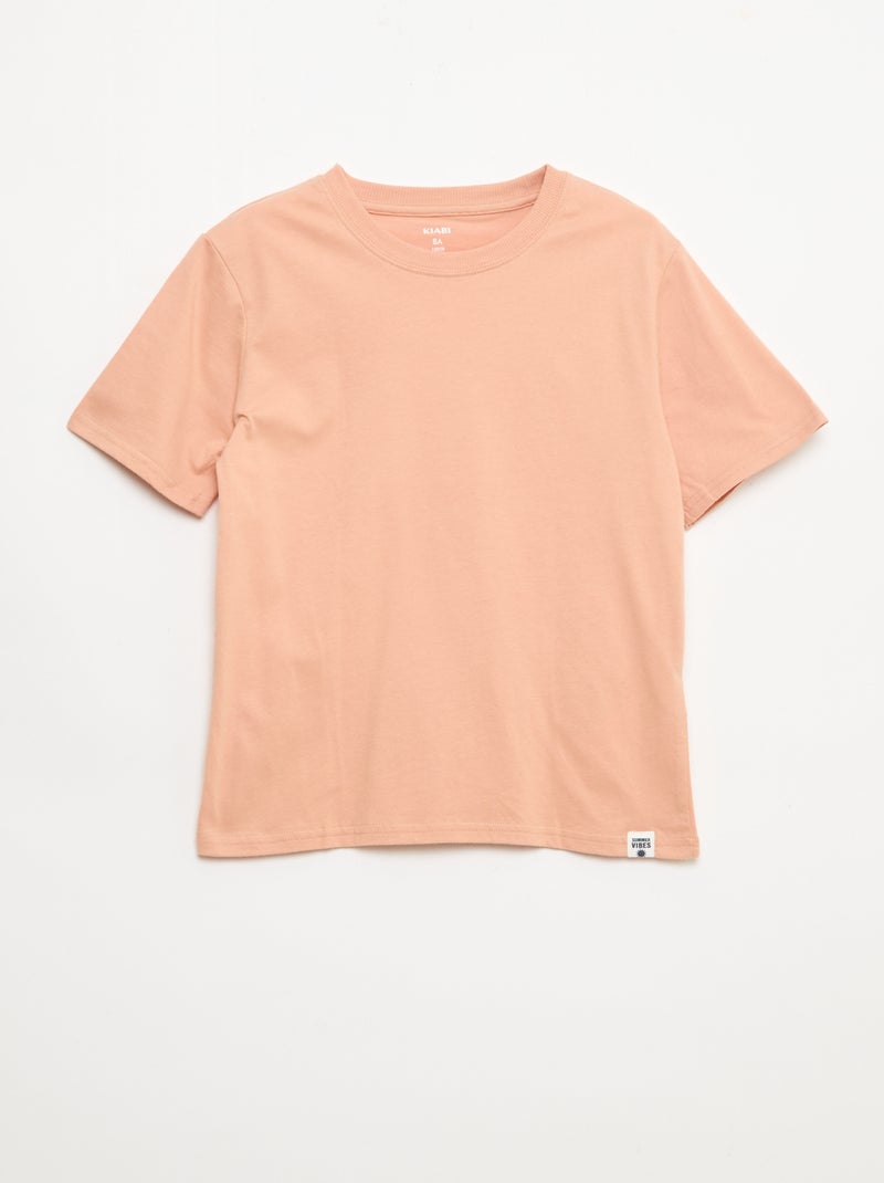 Pack de 2 t-shirts Vermelho - Kiabi