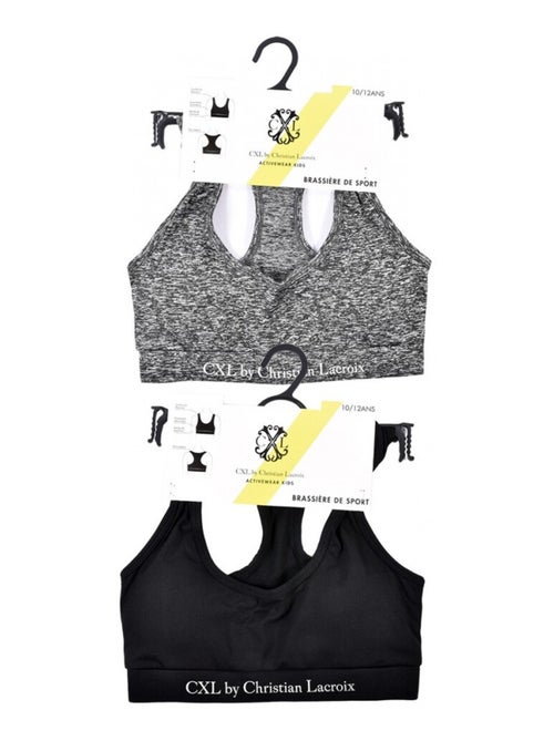 Pack de 2 Tops Desportivos CXL By LACROIX - Kiabi Pack de 2 Tops Desportivos CXL By LACROIX - Kiabi