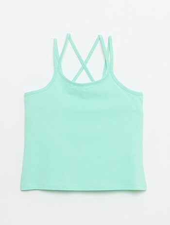 Pack de 2 tops, dos quais 1 estampado