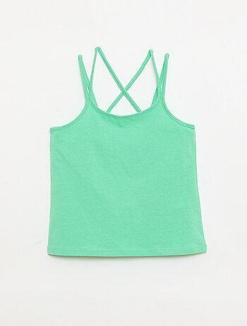 Pack de 2 tops, dos quais 1 estampado