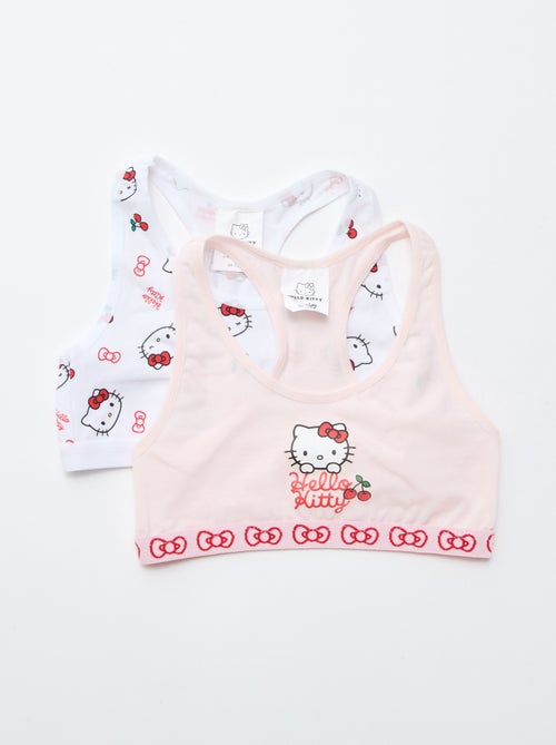 Pack de 2 tops 'Hello Kitty' - Kiabi