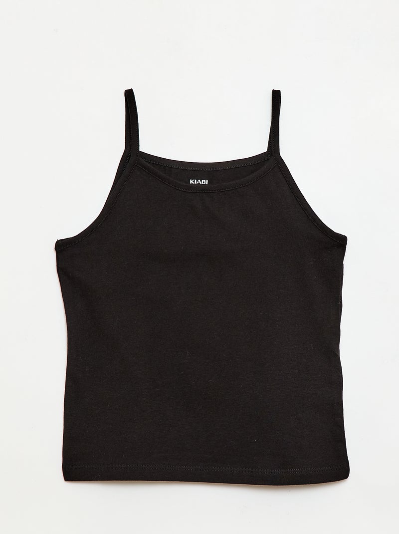 Pack de 2 Tops Preto - Kiabi