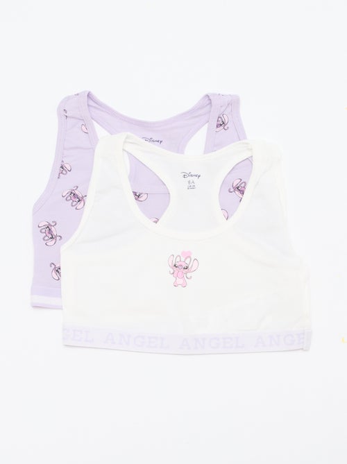 Pack de 2 tops 'Stitch' - Kiabi