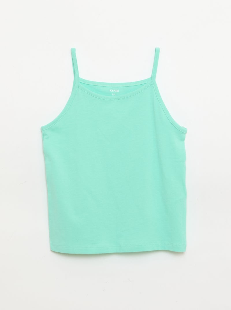 Pack de 2 Tops Verde - Kiabi