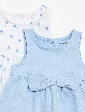 Pack de 2 vestidos com laço fantasia