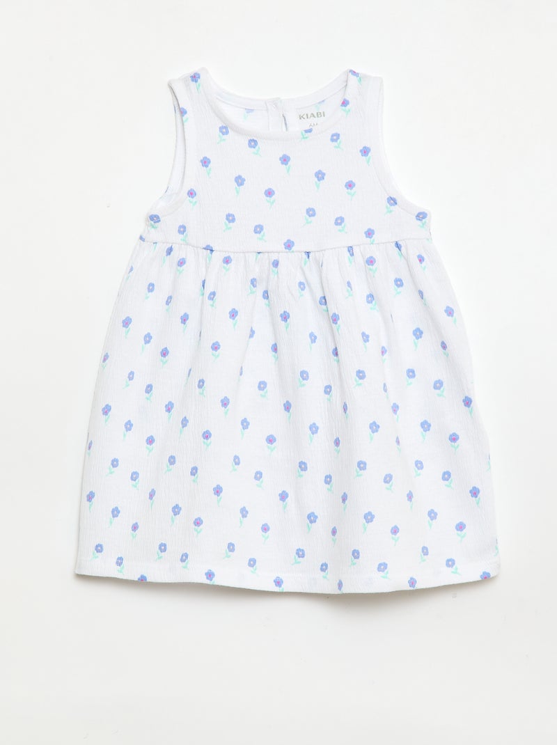 Pack de 2 vestidos com laço fantasia Branco - Kiabi
