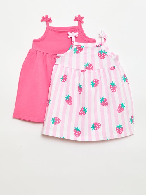Pack de 2 vestidos de alças - Kiabi