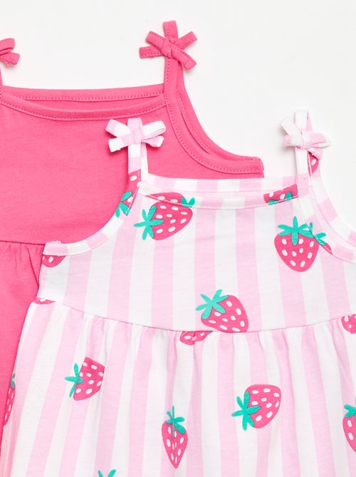Pack de 2 vestidos de alças - Kiabi