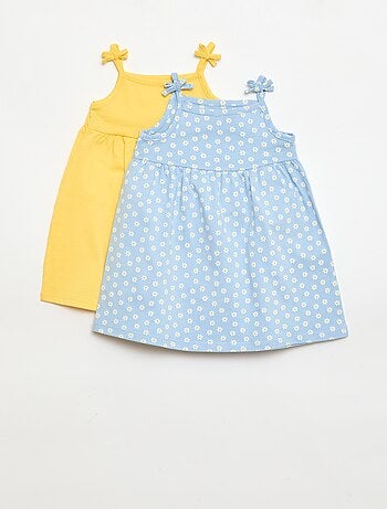 Pack de 2 vestidos de alças