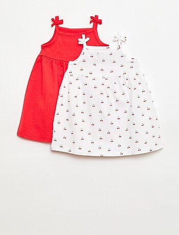 Pack de 2 vestidos de alças