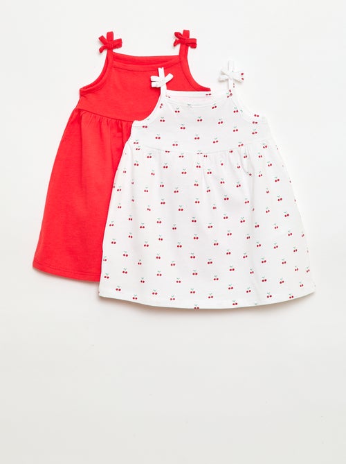 Pack de 2 vestidos de alças - Kiabi