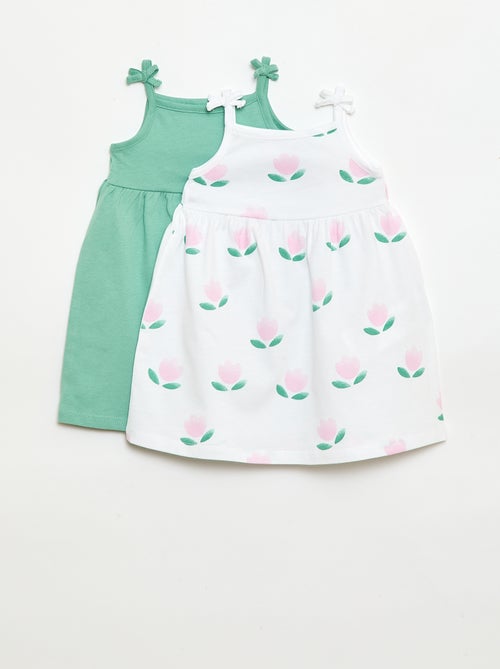 Pack de 2 vestidos de alças - Kiabi
