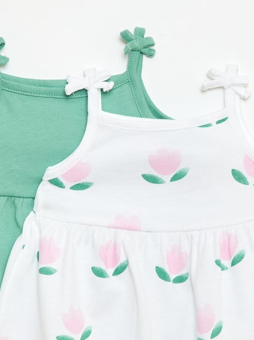 Pack de 2 vestidos de alças - Kiabi