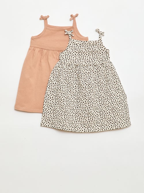 Pack de 2 vestidos de alças - Kiabi