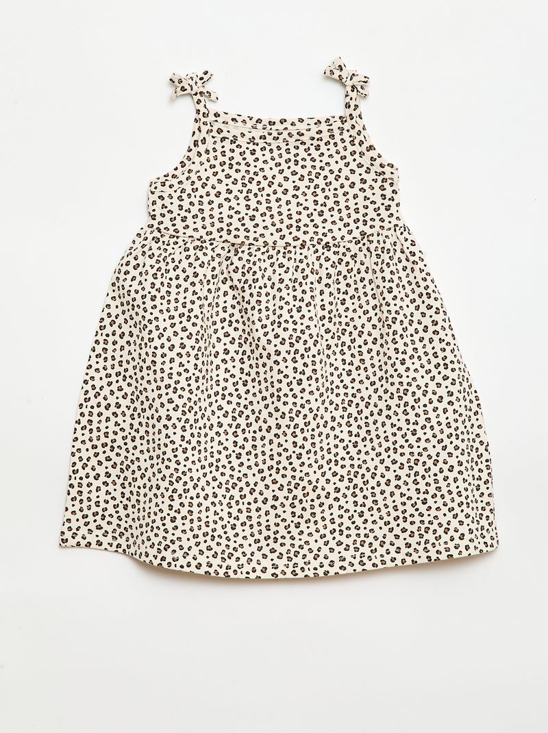 Pack de 2 vestidos de alças Branco - Kiabi