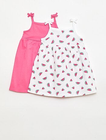 Pack de 2 vestidos de alças