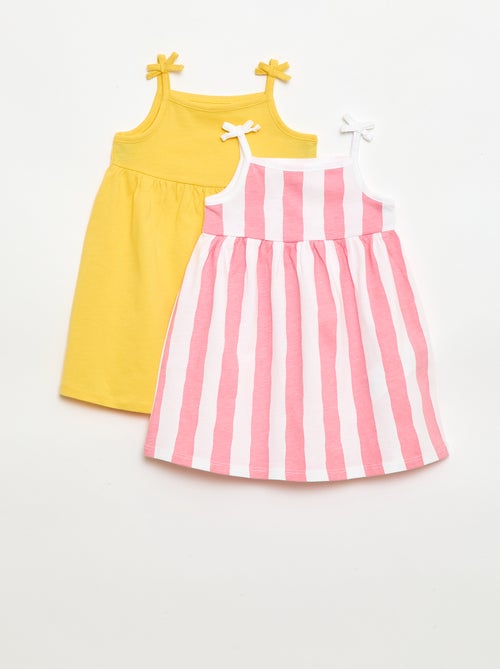 Pack de 2 vestidos de alças - Kiabi