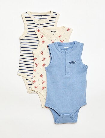 Pack de 3 bodies - 3 peças