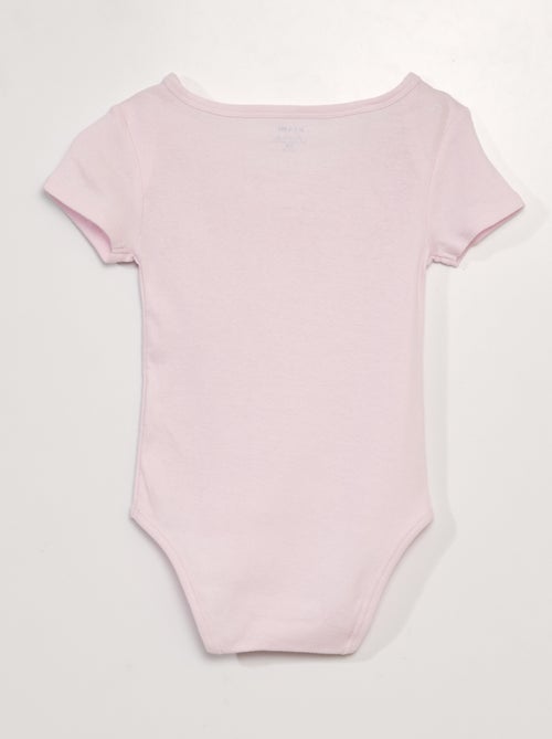 Pack de 3 bodies de algodão - coleção fácil de vestir - Kiabi